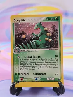 Pokemon TCG Ruby & Sapphire Card | Sceptile Holo 11/109 Rare - Image 1