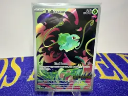 Pokemon Card Bulbasaur 133/132 Mega Evolution Stamped Promo Sealed - Image 1