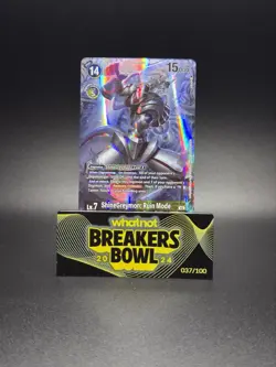 EX4-074 ShineGreymon Ruin Mode Alt Art - Digimon Card Game Secret Rare - Image 1