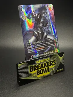 EX4-074 ShineGreymon Ruin Mode Alt Art - Digimon Card Game Secret Rare - Image 3