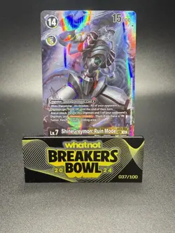 EX4-074 ShineGreymon Ruin Mode Alt Art - Digimon Card Game Secret Rare - Image 5