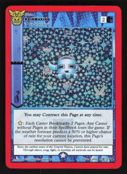 MetaZoo Native 1st Edition RAINMAKING 28/174 - Full Holo Card - NM/Mint - Image 1