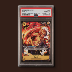 GEM MINT PSA 10 ?? 102 SANJI BANDAI CARD GAMES FEST 23-24 EDITION - Image 1
