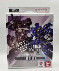 Gundam Card Game Starter Deck ST05 Iron Bloom English Version Factory Sealed New - Image 1