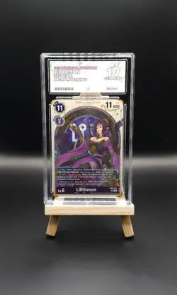 Lilithmon - EX6-057 SR Premium Heroines - ACE Grade 10 - Digimon Card Game - Image 1