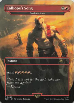 Calliope's Song - Seething Song R Secret Lair Drop Series 7051 NM MTG - Image 1