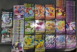 HUGE JUMBO POKEMON CARD LOT 140 MEGAS, XY EXs, TAG TEAM, VMAX, ALT ART VMAX ETC! - Image 2