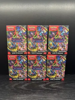 Pokemon TCG Mega Evolution Phantasmal Flames Booster Bundle Lot 6 -In Hand- - Image 1
