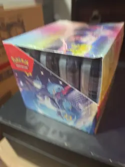 🔥Pokemon TCG Paldean Fates Mini Tin Display Sealed Case (10 Tins) New SHIP FAST - Image 1