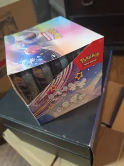 🔥Pokemon TCG Paldean Fates Mini Tin Display Sealed Case (10 Tins) New SHIP FAST - Image 3