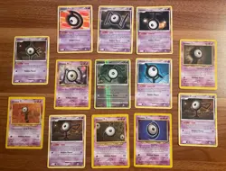 Unown Pokemon TCG Vintage Card Lot - Image 1