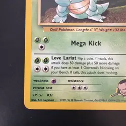 Pokemon Vintage Non Holo Rare Giovanni's Nidoqueen Gym Challenge 23/132 WotC - Image 4