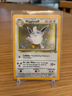 Wigglytuff - Pokemon Jungle 16/64 - Holo Rare - Unlimited - LP - Image 1