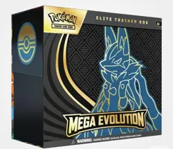 Pokemon TCG Mega Evolution Lucario Elite Trainer Box ETB - Sealed - Image 1