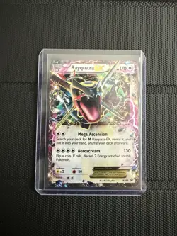 Shiny Rayquaza EX XY69 Ultra Rare Pokemon TCG Black Star Promo - Image 1