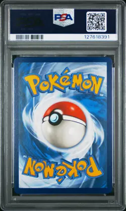 2021 POKEMON SWORD & SHIELD FUSION STRIKE #245 FULL ART/CELEBI V PSA 9 - Image 2