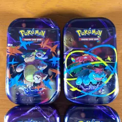 Pokemon TCG Mega Evolution Mega Heroes Mini Tin (lot of 4) - Image 4
