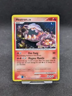 Pokemon TCG Heatran 3/99 Arceus Holo Rare 2009 NM - Image 1