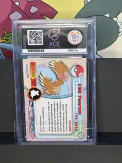 *POP 1* ACE 10 Fearow #22 Topps Black Logo 1999 Pokemon GEM MINT (NOT PSA) - Image 2