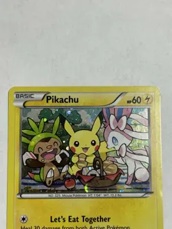 Pokemon Pikachu TCG Black Star Promos XY95 Holo In Great Condition - Image 3