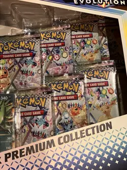 PRISMATIC EVOLUTIONS Lucario EX and Tyranitar EX Premium Collection Sam’s Club - Image 4