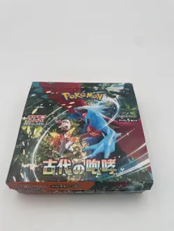 Ancient Roar Japanese Pokemon Booster Box Unsealed Complete - Image 1