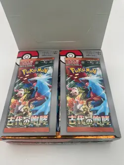 Ancient Roar Japanese Pokemon Booster Box Unsealed Complete - Image 2