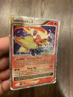 Infernape LV.X - 121/130 - Rare Holo DMG, English Pokemon Diamond and Pearl - Image 4