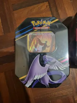 Pokemon- Crown Zenith Tins - SWSD - Sealed - Set Of 3 - Zapdos Moltres Articuno - Image 2