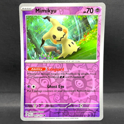 2023 POKEMON PALDEA EVOLVED MIMIKYU 097/193 REVERSE HOLO (RARE) - Image 1