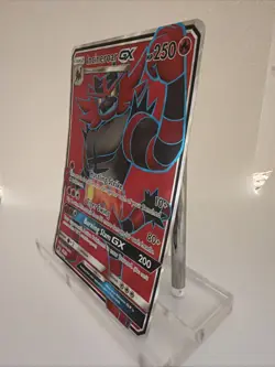Pokemon Incineroar GX SM38 Sun & Moon Holo Black Star Promo Oversized Near Mint+ - Image 3