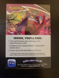 Pokemon TCG: Sword & Shield Fusion Strike Build and Battle Booster Kit Box Set - Image 2