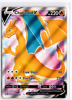 2020 TCG Pokemon #SWSH050 Charizard V Full Art SWSH Black Star Promos - Image 1