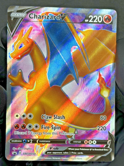 2020 TCG Pokemon #SWSH050 Charizard V Full Art SWSH Black Star Promos - Image 2
