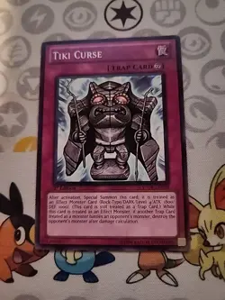 Tiki Curse - Yu-Gi-Oh! Storm of Ragnarok - 1st Edition - STOR-EN079 - VLP - Image 1