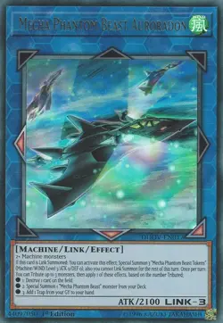 Yugioh! Mecha Phantom Beast Auroradon - DUOV-EN017 - Ultra Rare - 1st Edition Ne - Image 1