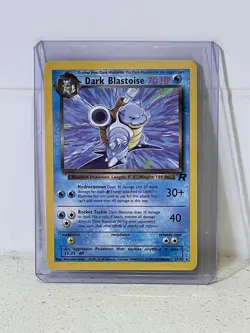 Dark Blastoise - 20/82 - Rare Team Rocket Set TCG 2001 - Pokemon Card 🔥🔥 - Image 1