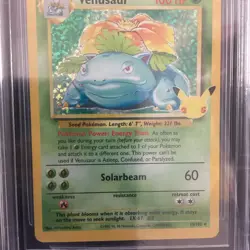 Pokemon TCG Venusaur Holo Rare Card 15/102 Base Set Unlimited - Image 4