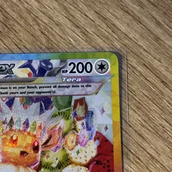 Pokemon TCG Eevee EX 174 Prismatic Evolutions UPC Promo Card NM - Image 3