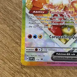 Pokemon TCG Eevee EX 174 Prismatic Evolutions UPC Promo Card NM - Image 4