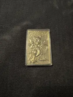 23 K Gold Plated Mew Two Pokemon Card (Nintendo 1999) 23K - Image 2