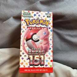Pokemon 151 Korean SV2a Booster Box pokemon tcg cards New Sealed product packs - Image 1