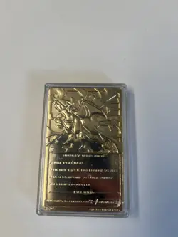 Pokemon Charizard Trading Card 23k Gold Plated Burger King 1999 No Box - Image 3