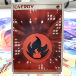 Fire Energy 012/015 Fire Research Tower Japanese Pokemon Card ~ MP - Image 1