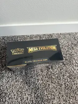 Pokemon Mega Evolution Sealed ETB with Gardevoir Cover and Alakazam Promo Card - Image 4