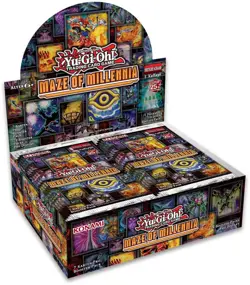 YuGiOh Trading Card Game Maze of Millennia Booster Box - 24 Packs 83717864042 - Image 1