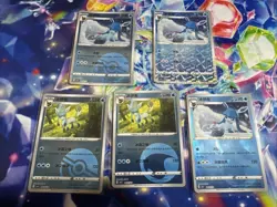 Pokemon Card Glaceon Lot Of 5 S-Chinese Gem Pack Vol 2 - Image 1