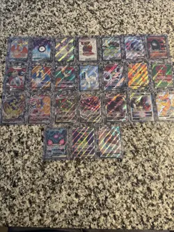 Pokemon TCG Full Art Holo Lot of 24 Near Mint/Mint Cards - Image 1