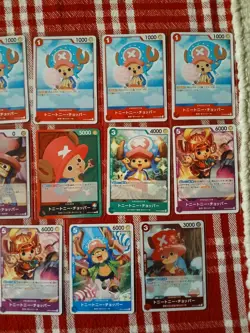 One Piece TCG Tony Tony Chopper Japanese Card Lot ×14 (Has Duplicates) - Image 3