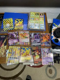 Pokemon Binder 70 Pages And Giant Cards Shadowless Base Set Celebrations Jungle - Image 1
